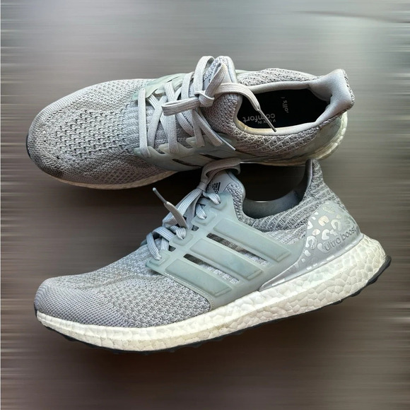 adidas Shoes - adidas Ultraboost 5.0 DNA Shoes Women's Grey Leopard GUC 10 Active Running Walk